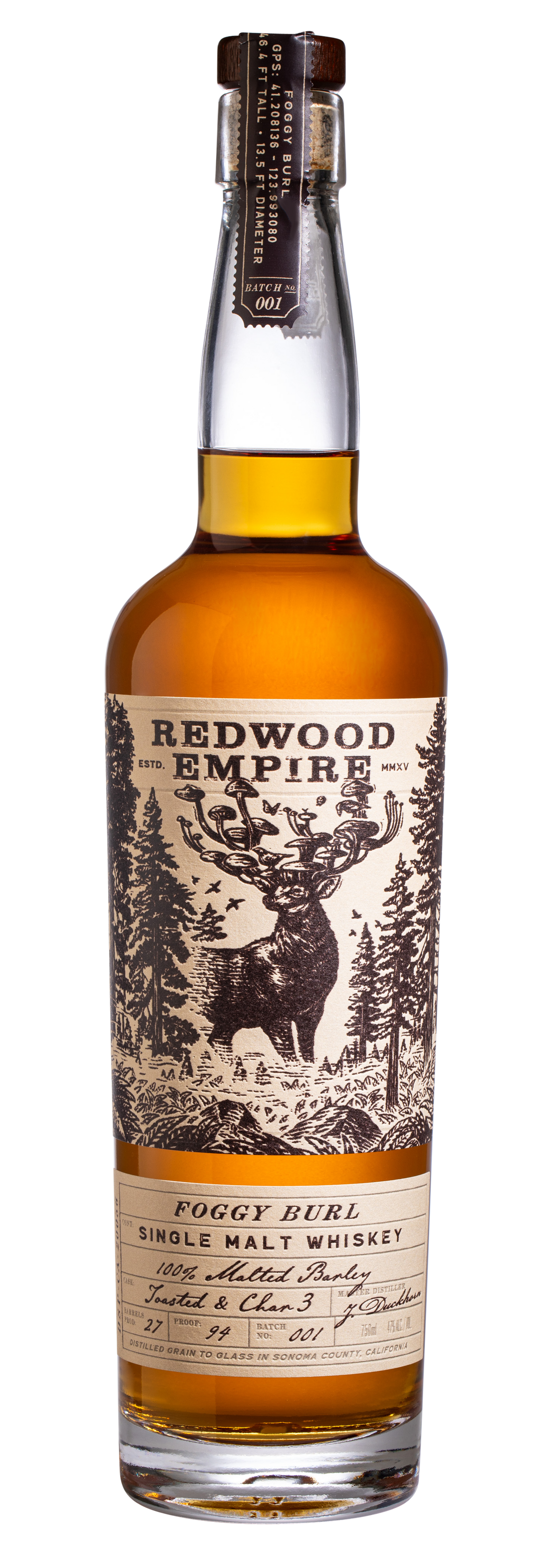 Redwood Empire Foggy Burl Single Malt