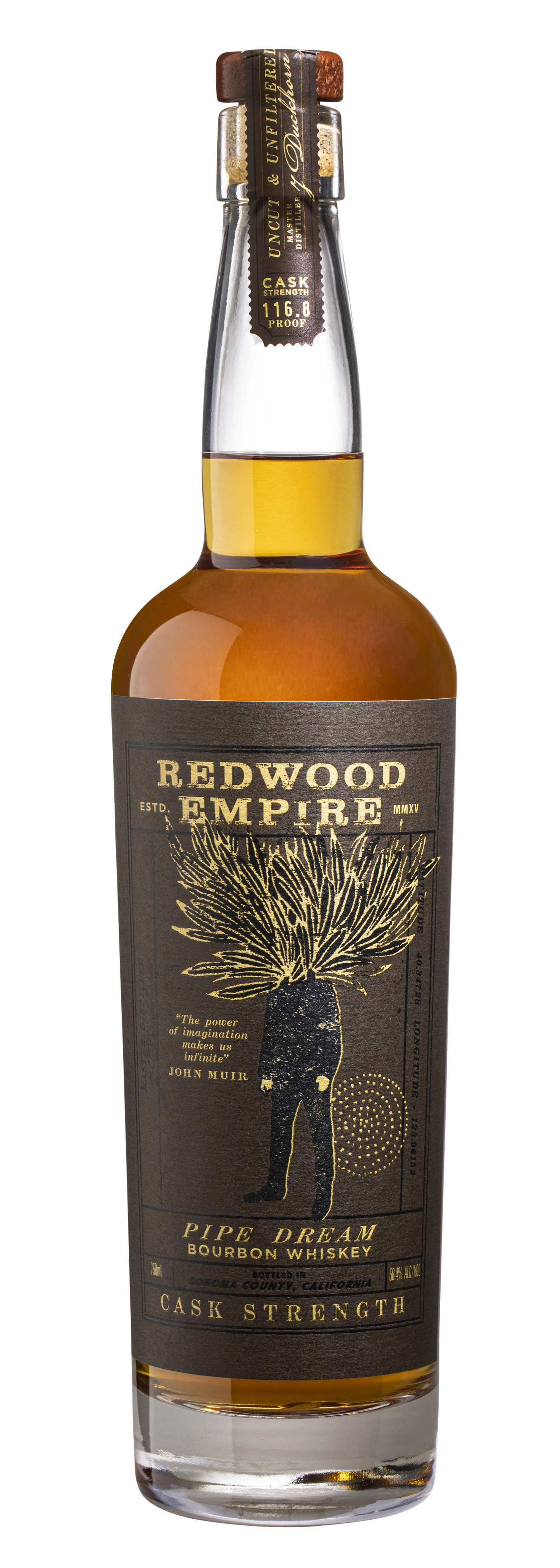 Redwood Empire Cask Strength Pipe Dream Bourbon